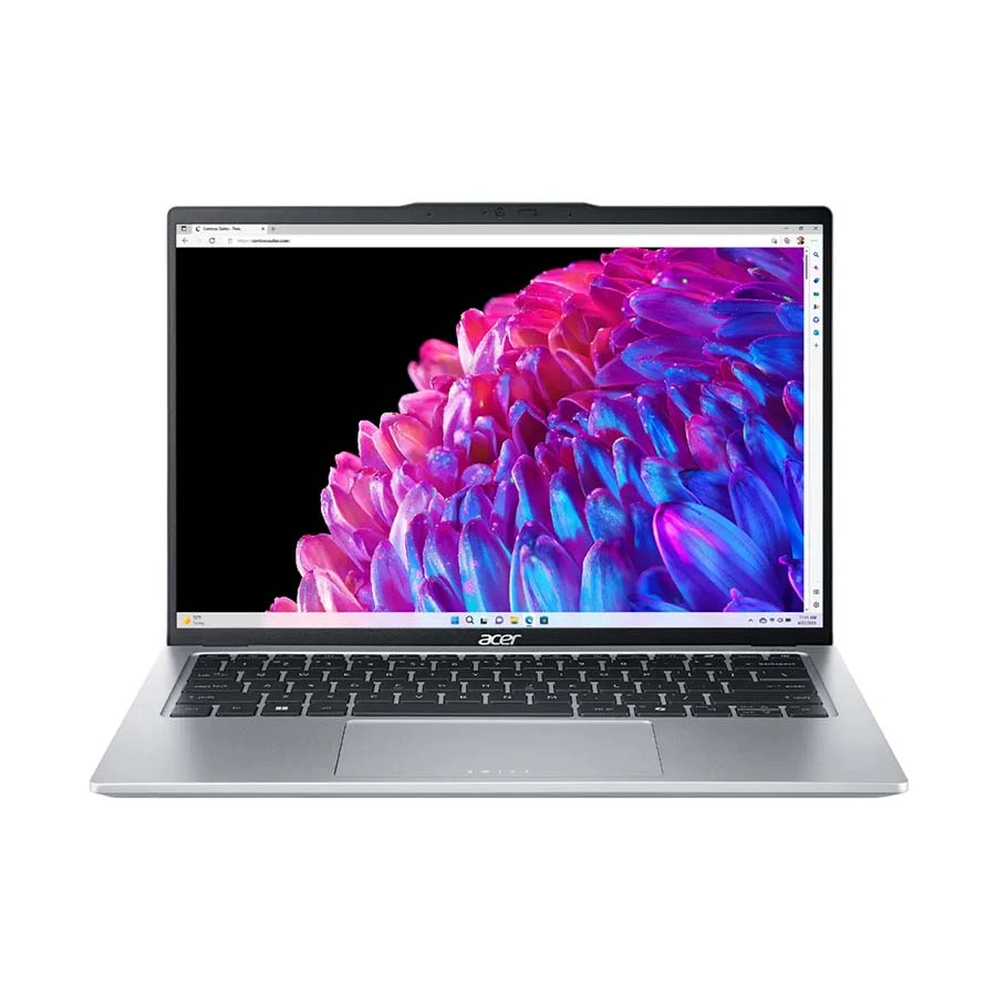Acer Swift Go 14 SFG14-73 Series 1 Intel Core Ultra 5 125H 16GB RAM 1TB SSD 14 Inch FHD+ WUXGA Display Copilot Plus & AI Optimized Pure Silver Laptop