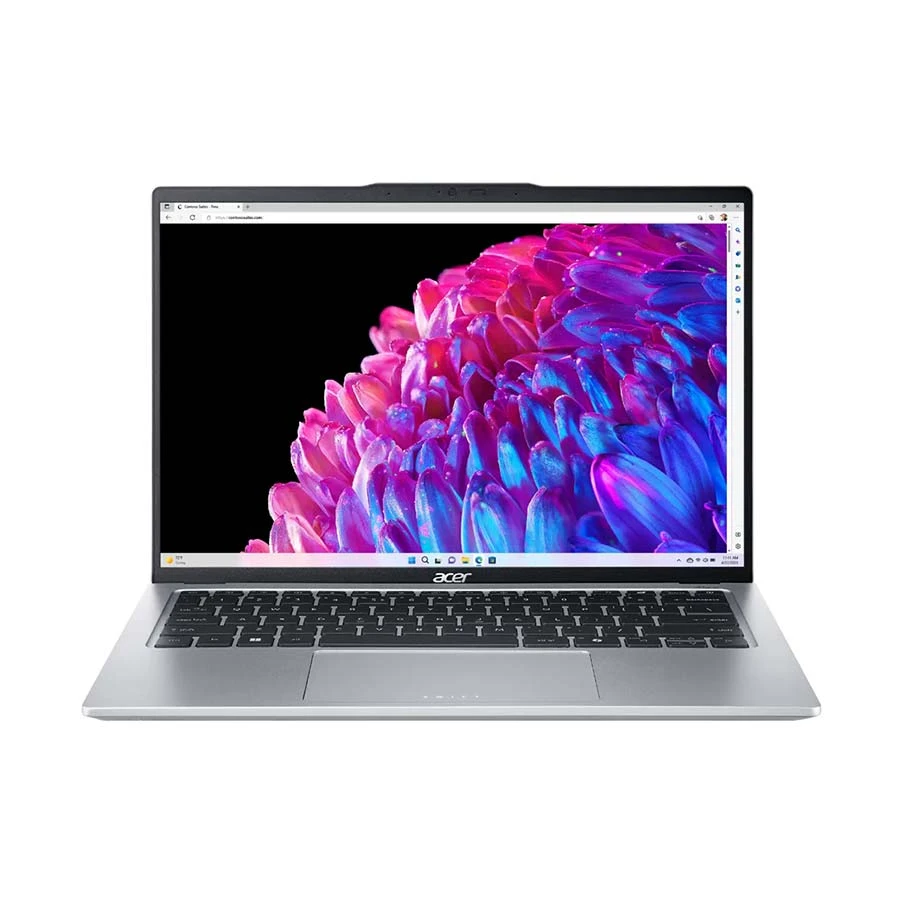Acer Swift Go 14 SFG14-73T Intel Core Ultra 7 155H 16GB RAM, 1TB SSD 14 Inch FHD+ WUXGA Touch Display Silver Laptop